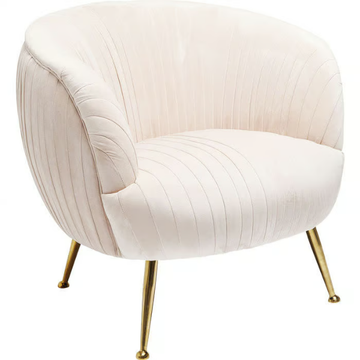PERUGIA - Velvet armchair by KARE Design - view 3